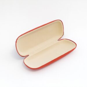 Caja gafas damasco roja